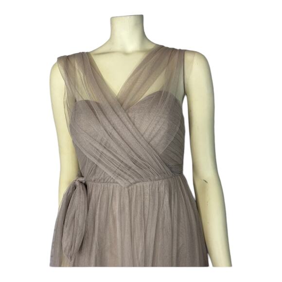 Jenny Yoo Women's Annabelle Convertible Tulle Column Dress size 6 - Picture 8 of 16